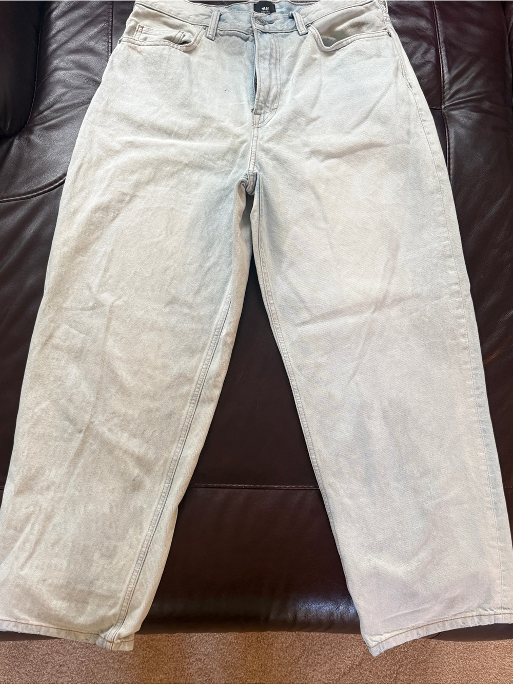 H&M Light Wash Relaxed Men's Jeans